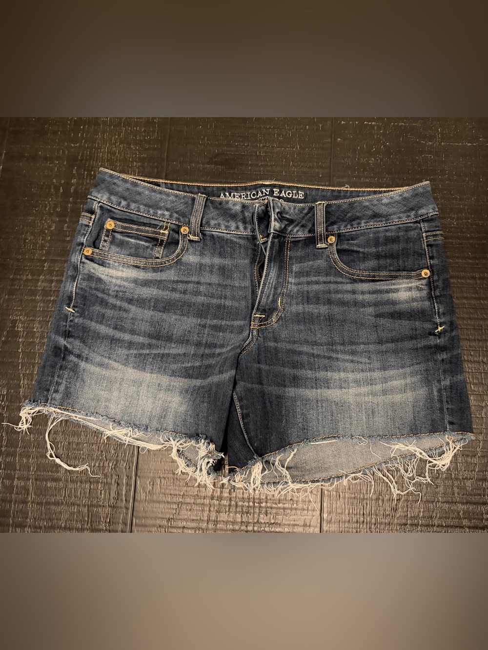 American Eagle Outfitters Dark Blue Stretch Denim Jeans